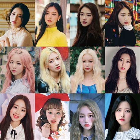 all loona members.